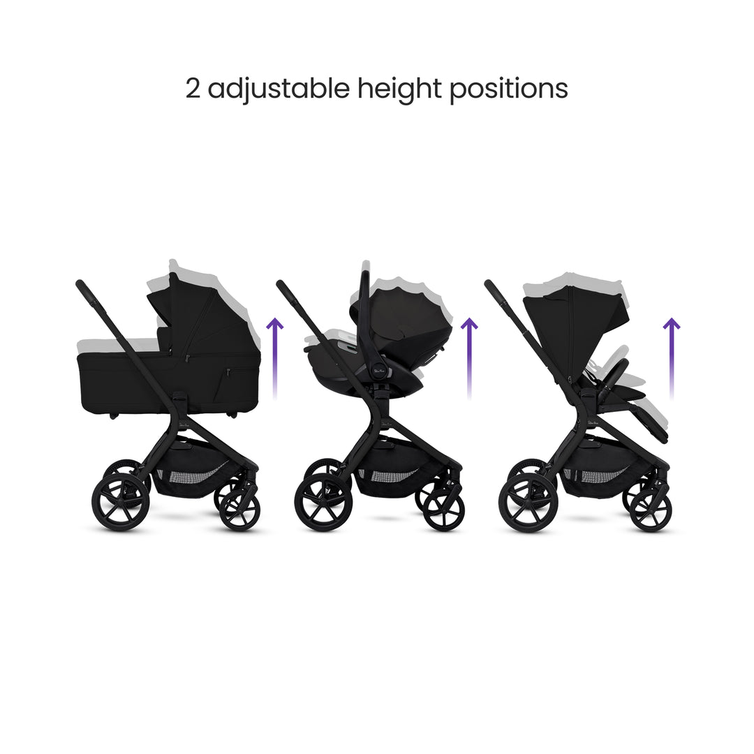 Silver Cross Breez Ultimate 360 Car Seat Bundle - Onyx