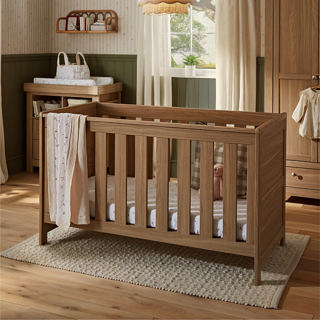CuddleCo Burford 3 Pce Set - Oak