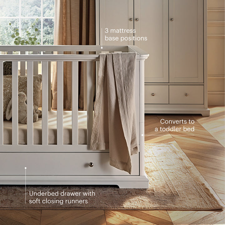 CuddleCo Beaumont Low Cot Bed