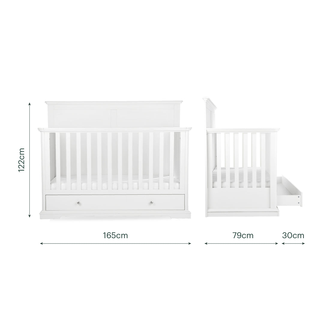 CuddleCo Beaumont Grande Cot Bed