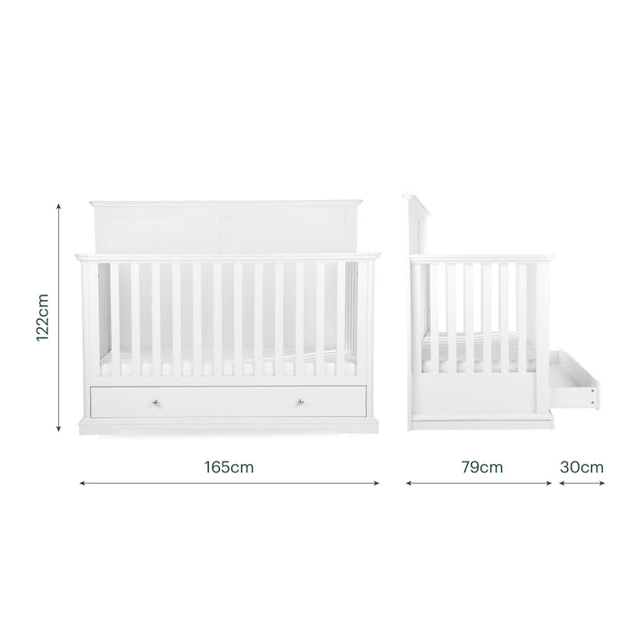 CuddleCo Beaumont Grande Cot Bed