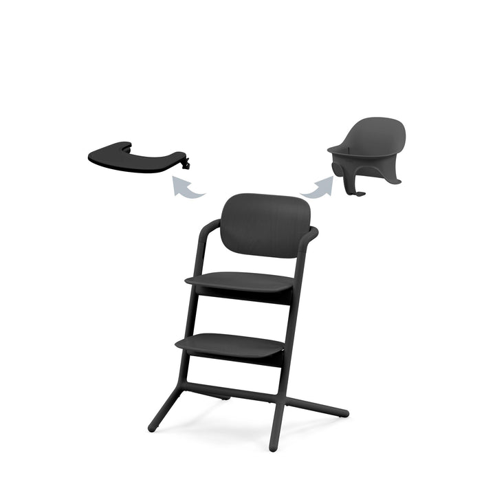 Cybex Lemo 3 in 1 Set - Stunning Black