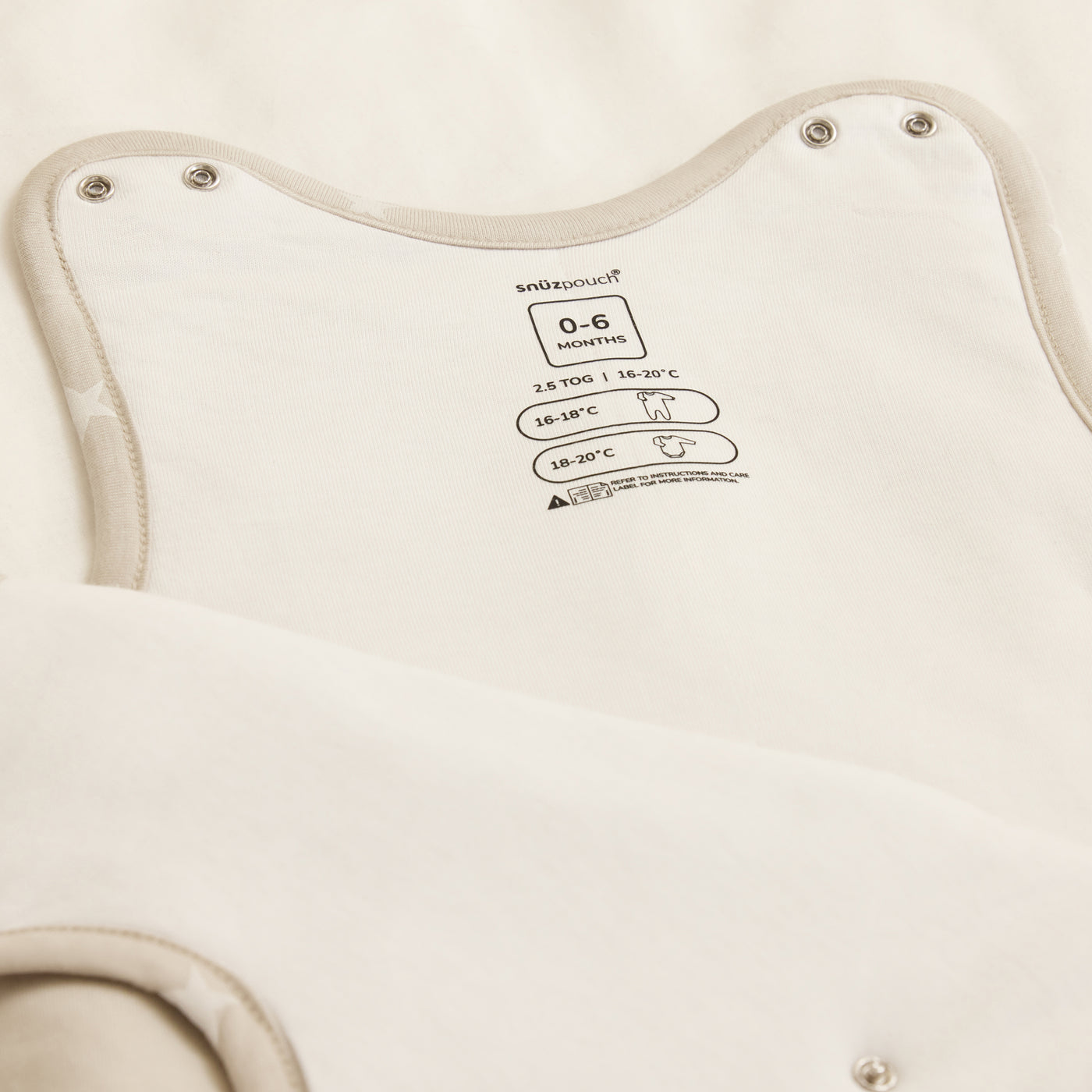 SnuzPouch Sleeping Bag 2.5 Tog (6-18 Months) - Cashmere