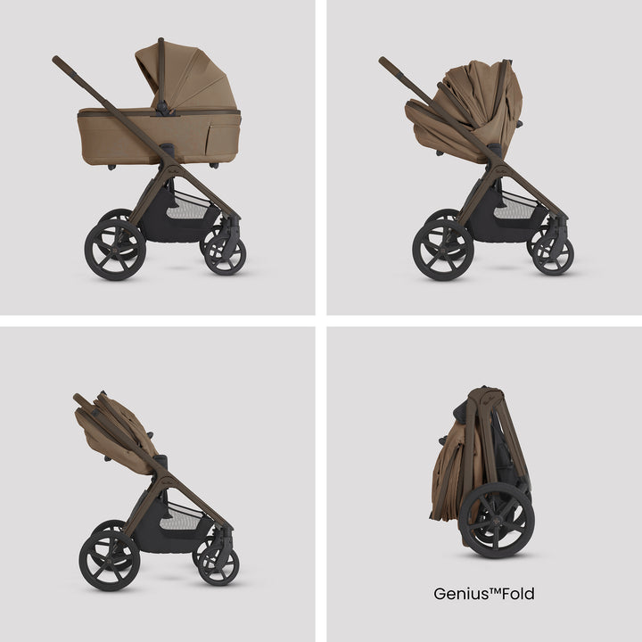 Silver Cross Cove 2 Cybex Cloud T Car Seat Bundle - Maple