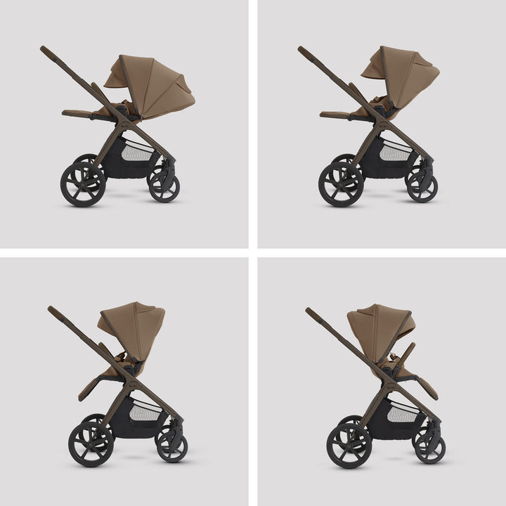 Silver Cross Cove 2 Maxi-Cosi Pebble Slide Pro Car Seat Bundle - Maple