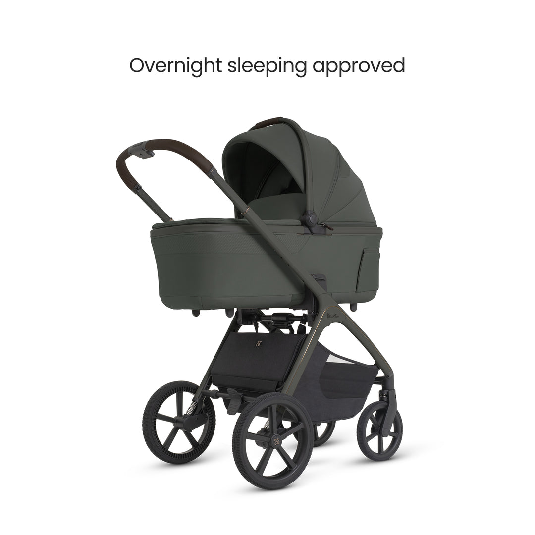 Silver Cross Cove 2 Cybex Cloud T Car Seat Bundle - Pewter