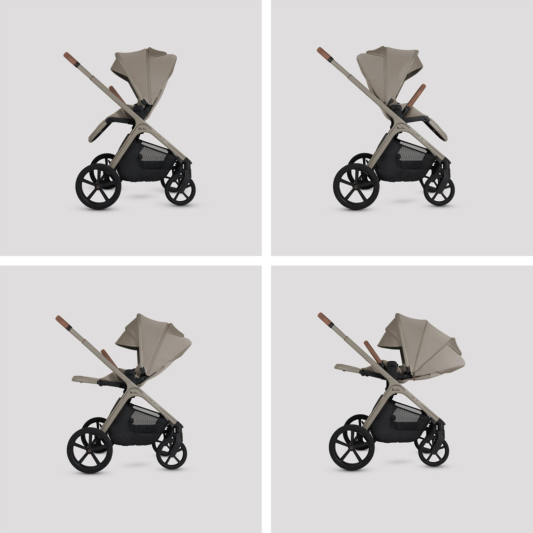 Silver Cross Cove Ultimate 360 Car Seat Bundle - Champagne