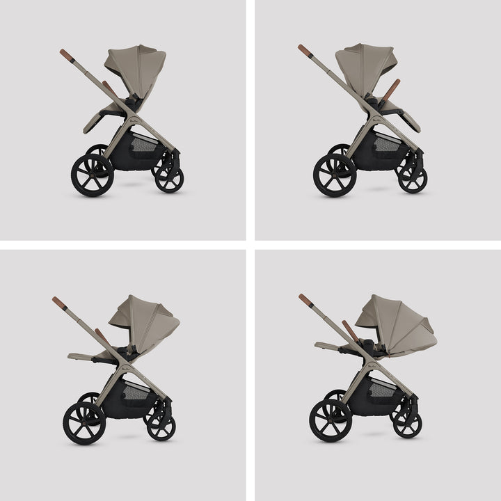 Silver Cross Cove Ultimate 360 Car Seat Bundle - Champagne