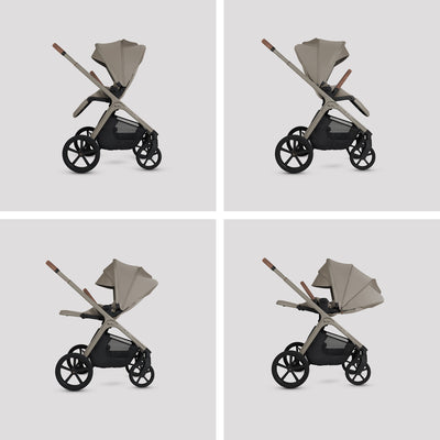 Silver Cross Cove Ultimate 360 Car Seat Bundle - Champagne
