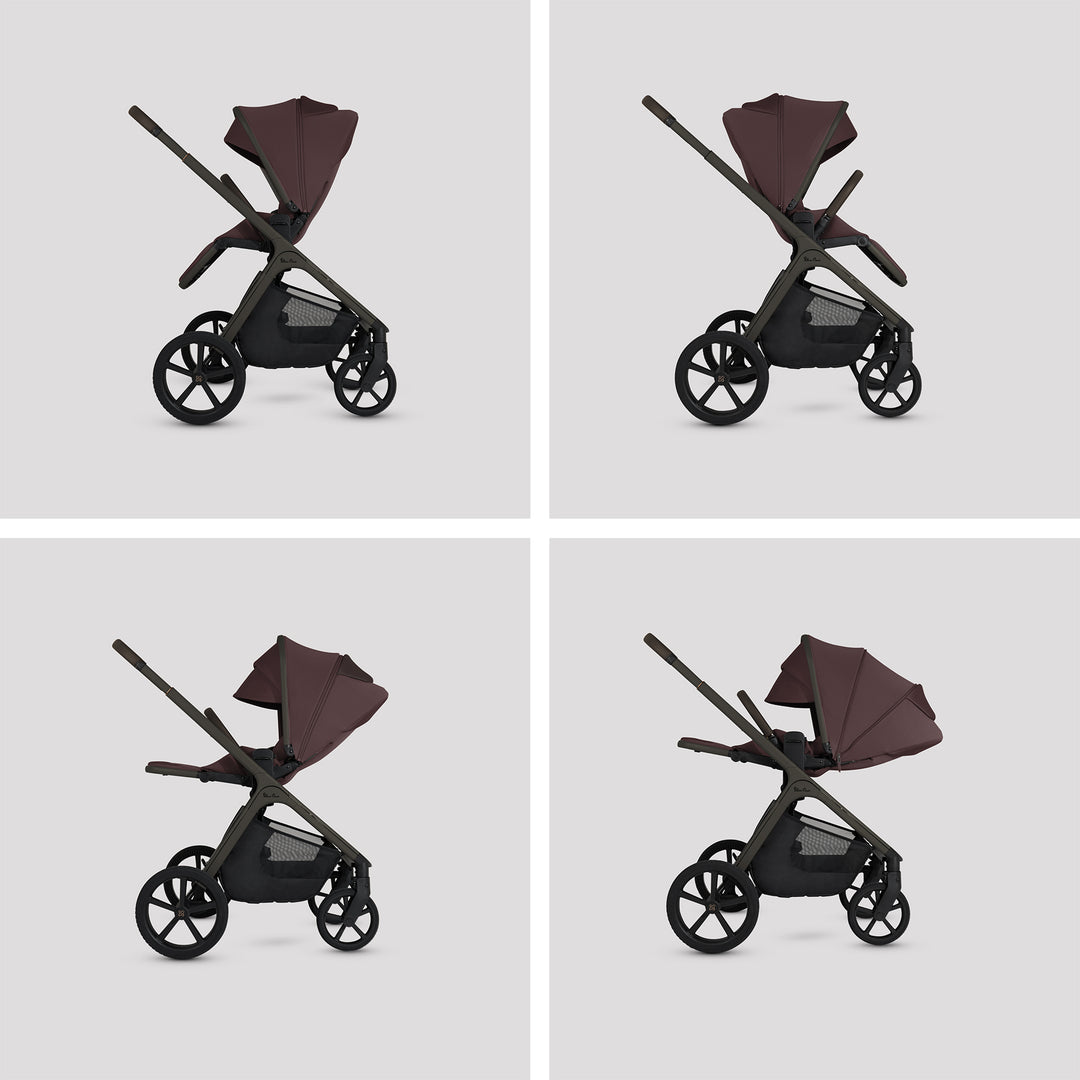 Silver Cross Cove Accessory Bundle - Damson