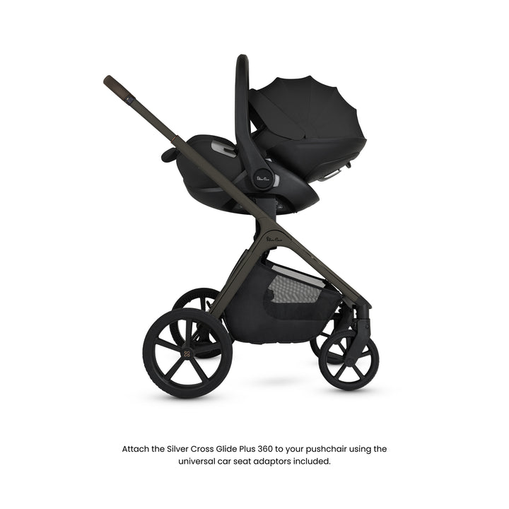 Silver Cross Cove Ultimate 360 Car Seat Bundle - Damson