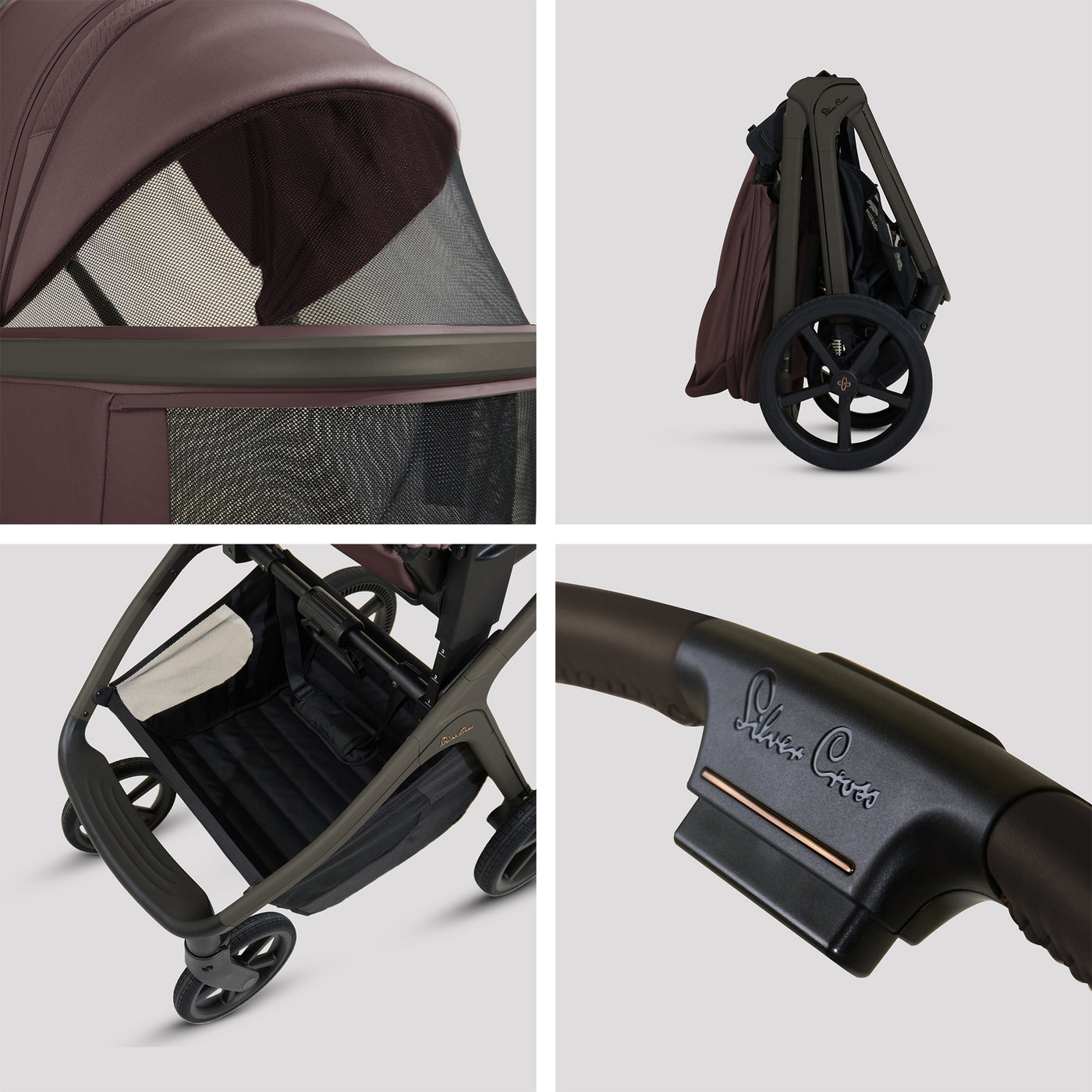 Silver Cross Cove Accessory Bundle - Damson