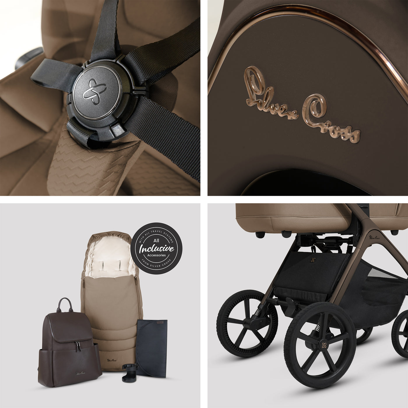 Silver Cross Cove Accessory Bundle - Maple