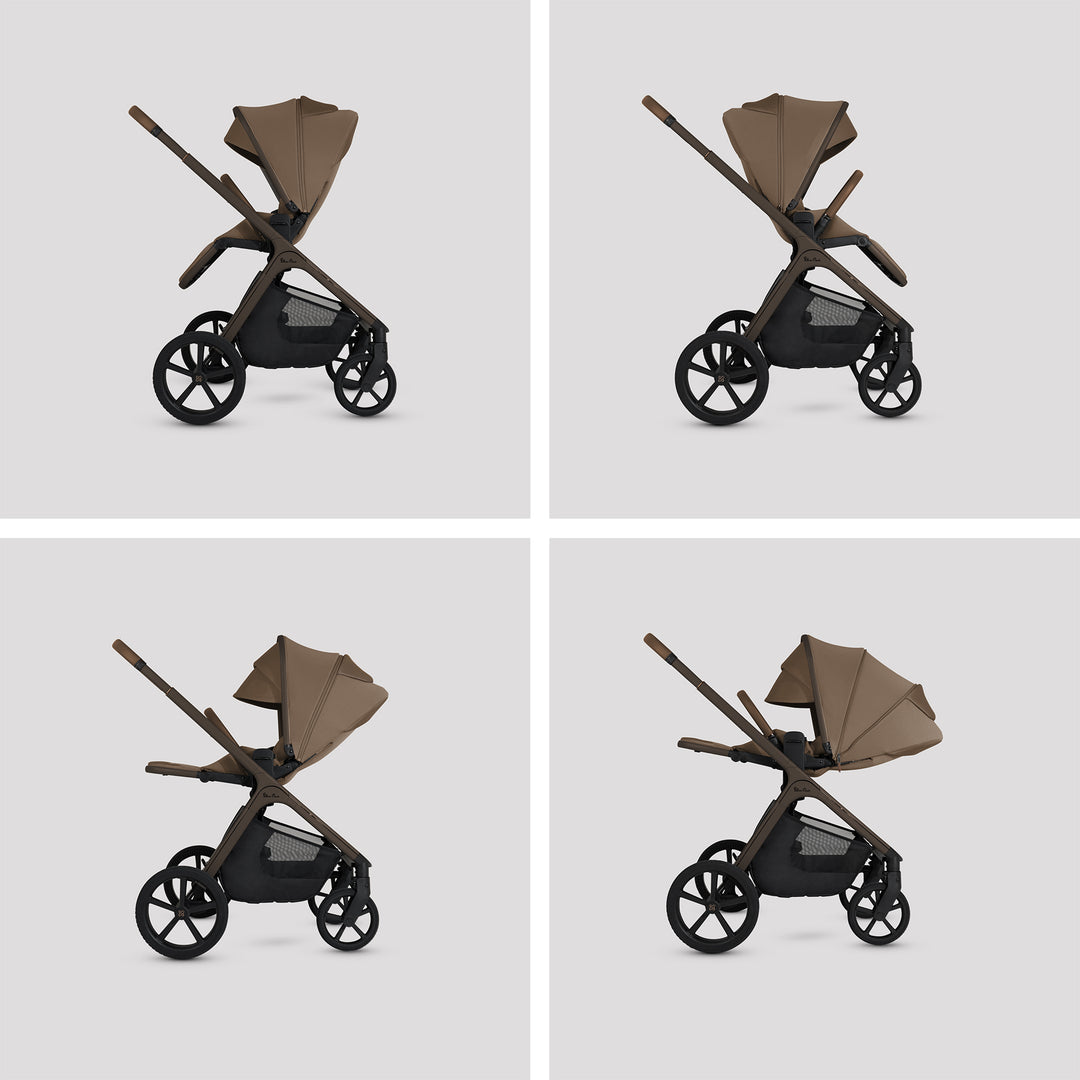 Silver Cross Cove Ultimate 360 Car Seat Bundle - Maple