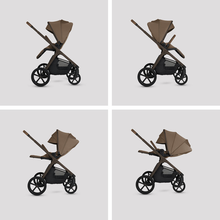 Silver Cross Cove Ultimate 360 Car Seat Bundle - Maple