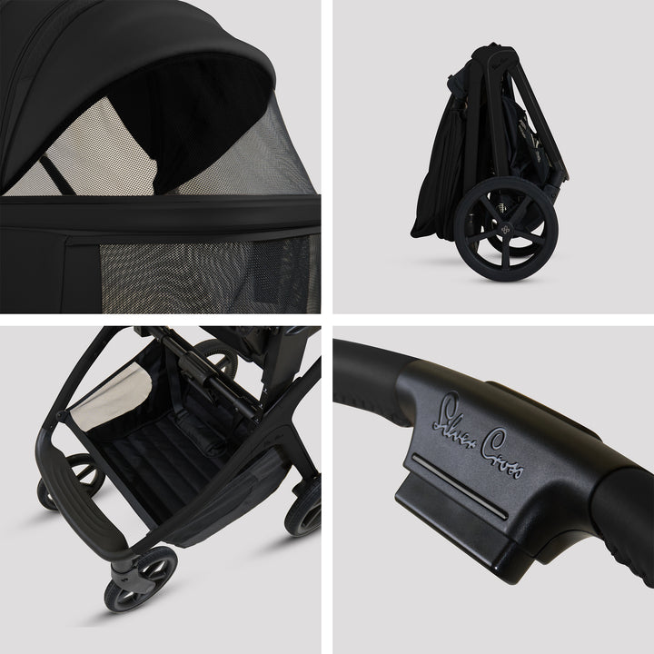 Silver Cross Cove Ultimate 360 Car Seat Bundle - Onyx