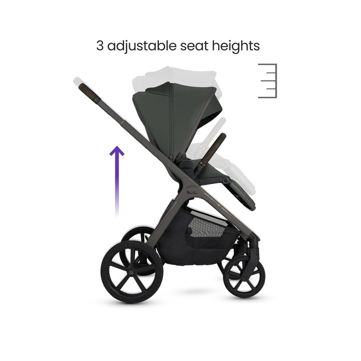 Silver Cross Cove Ultimate 360 Car Seat Bundle - Pewter