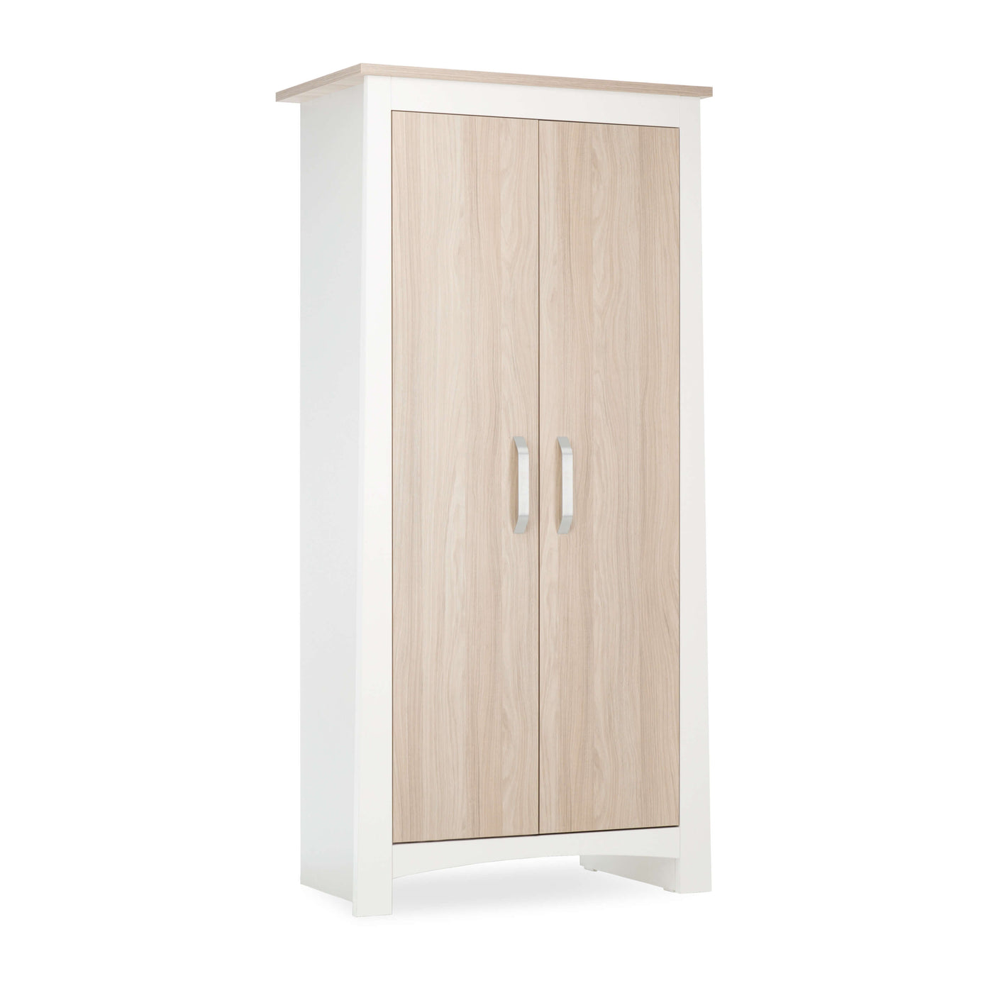 CuddleCo Ada Wardrobe - White/Ash