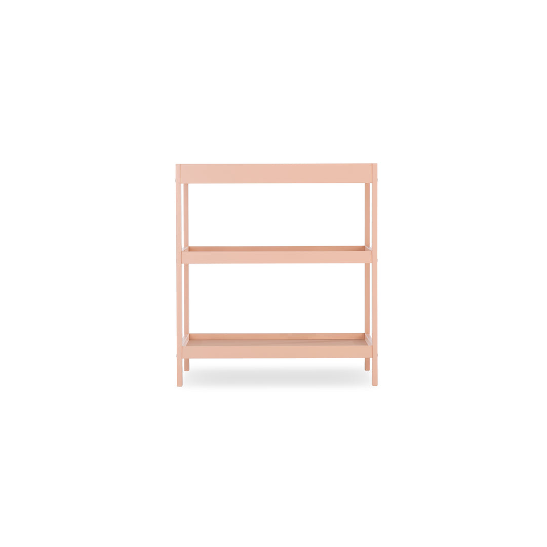 CuddleCo Nola 3pc Changer, Cot Bed and Clothes Rail - Soft Blush