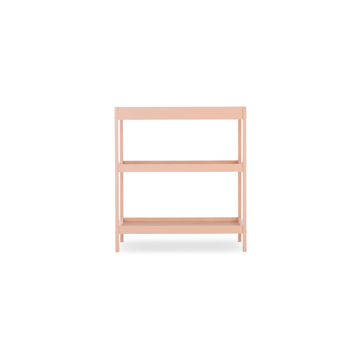 CuddleCo Nola 3pc Changer, Cot Bed and Clothes Rail - Soft Blush