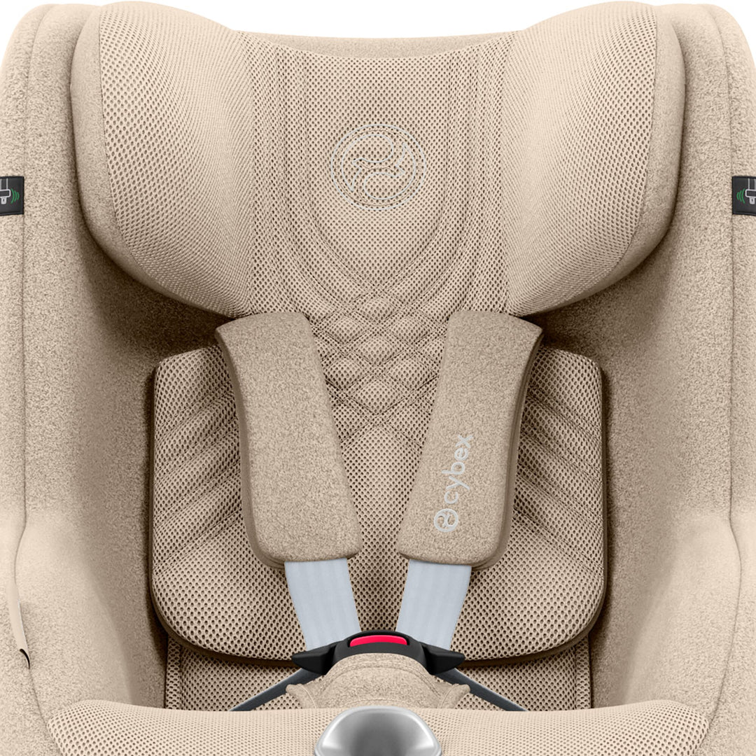 Cybex Sirona Ti i-Size 360° Car Seat with ISOFIX Base - Cozy Beige
