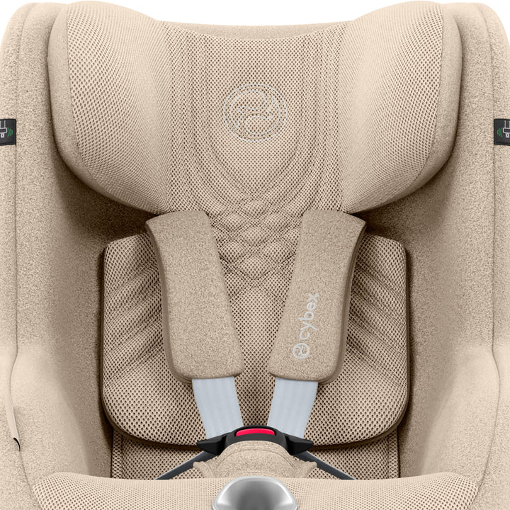 Cybex Sirona Ti i-Size 360° Car Seat with ISOFIX Base - Cozy Beige