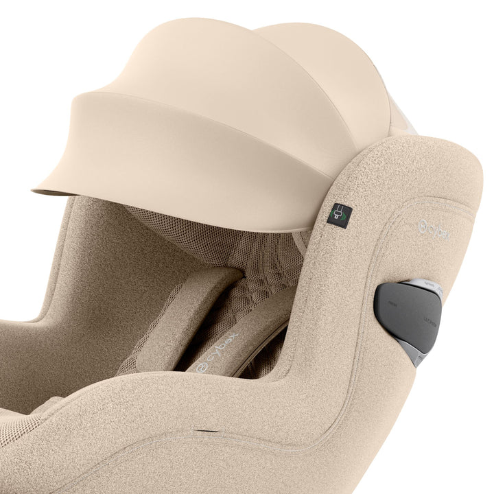 Cybex Sirona Ti i-Size 360° Car Seat with ISOFIX Base - Cozy Beige