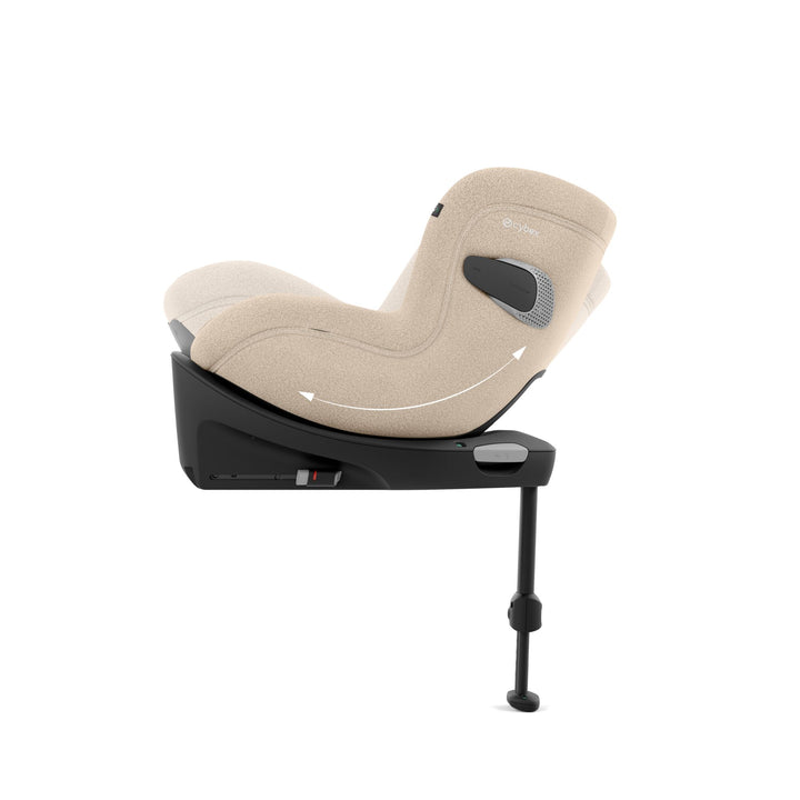 Cybex Sirona Ti i-Size 360° Car Seat with ISOFIX Base - Cozy Beige