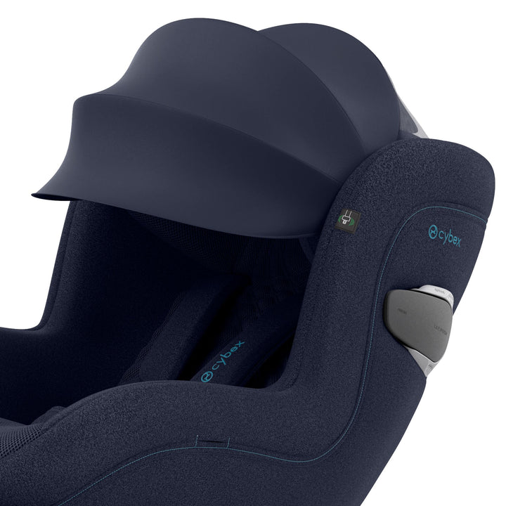 Cybex Sirona Ti i-Size 360° Car Seat with ISOFIX Base - Nautical Blue
