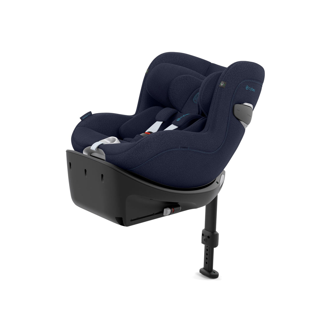 Cybex Sirona Ti i-Size 360° Car Seat with ISOFIX Base - Nautical Blue