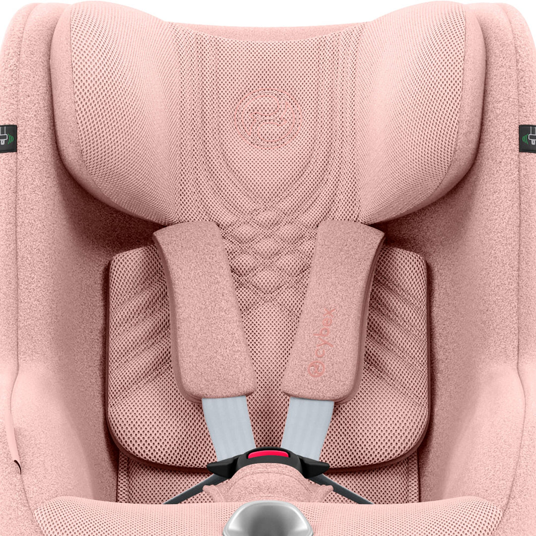 Cybex Sirona Ti i-Size 360° Car Seat with ISOFIX Base - Peach Pink