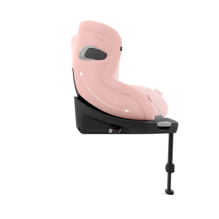Cybex Sirona Ti i-Size 360° Car Seat with ISOFIX Base - Peach Pink