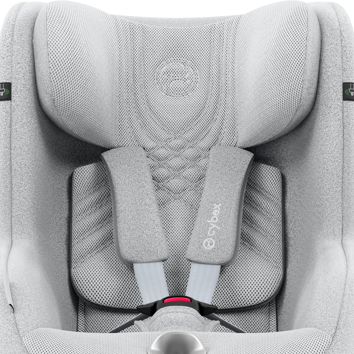 Cybex Sirona Ti i-Size 360° Car Seat with ISOFIX Base - Platinum White