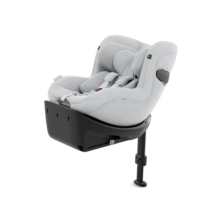 Cybex Sirona Ti i-Size 360° Car Seat with ISOFIX Base - Platinum White
