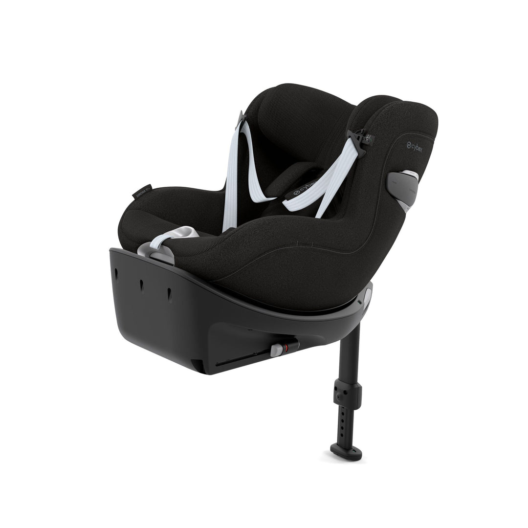 Cybex Sirona Ti i-Size 360° Car Seat with ISOFIX Base - Sepia Black