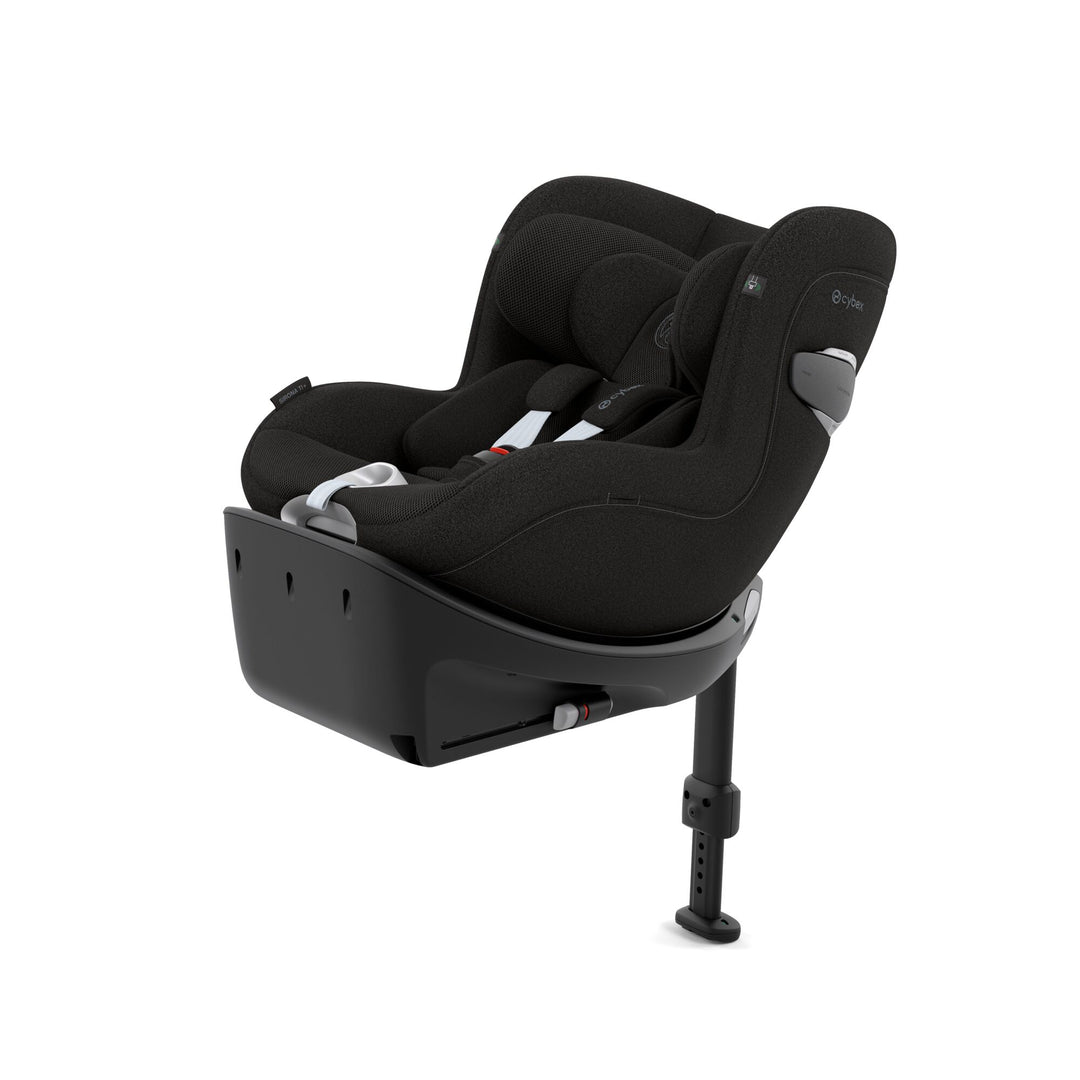 Cybex Sirona Ti i-Size 360° Car Seat with ISOFIX Base - Sepia Black