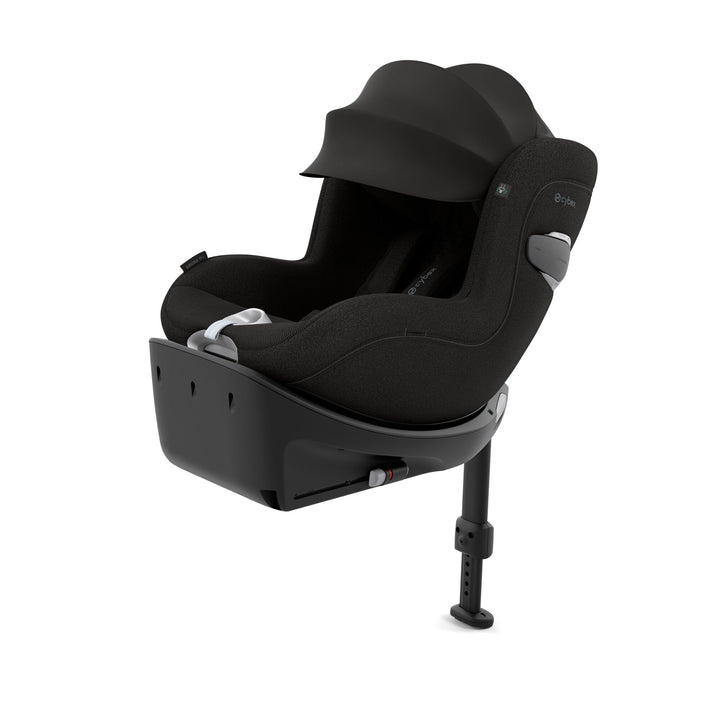Cybex Sirona Ti i-Size 360° Car Seat with ISOFIX Base - Sepia Black