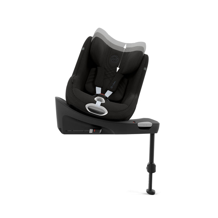 Cybex Sirona Ti i-Size 360° Car Seat with ISOFIX Base - Sepia Black