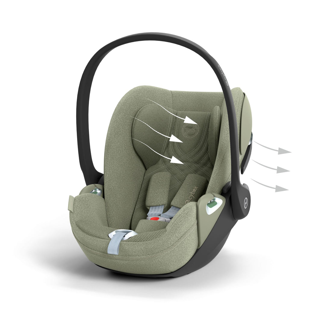 Cybex Cloud T Plus i-Size Car Seat - Sage Green