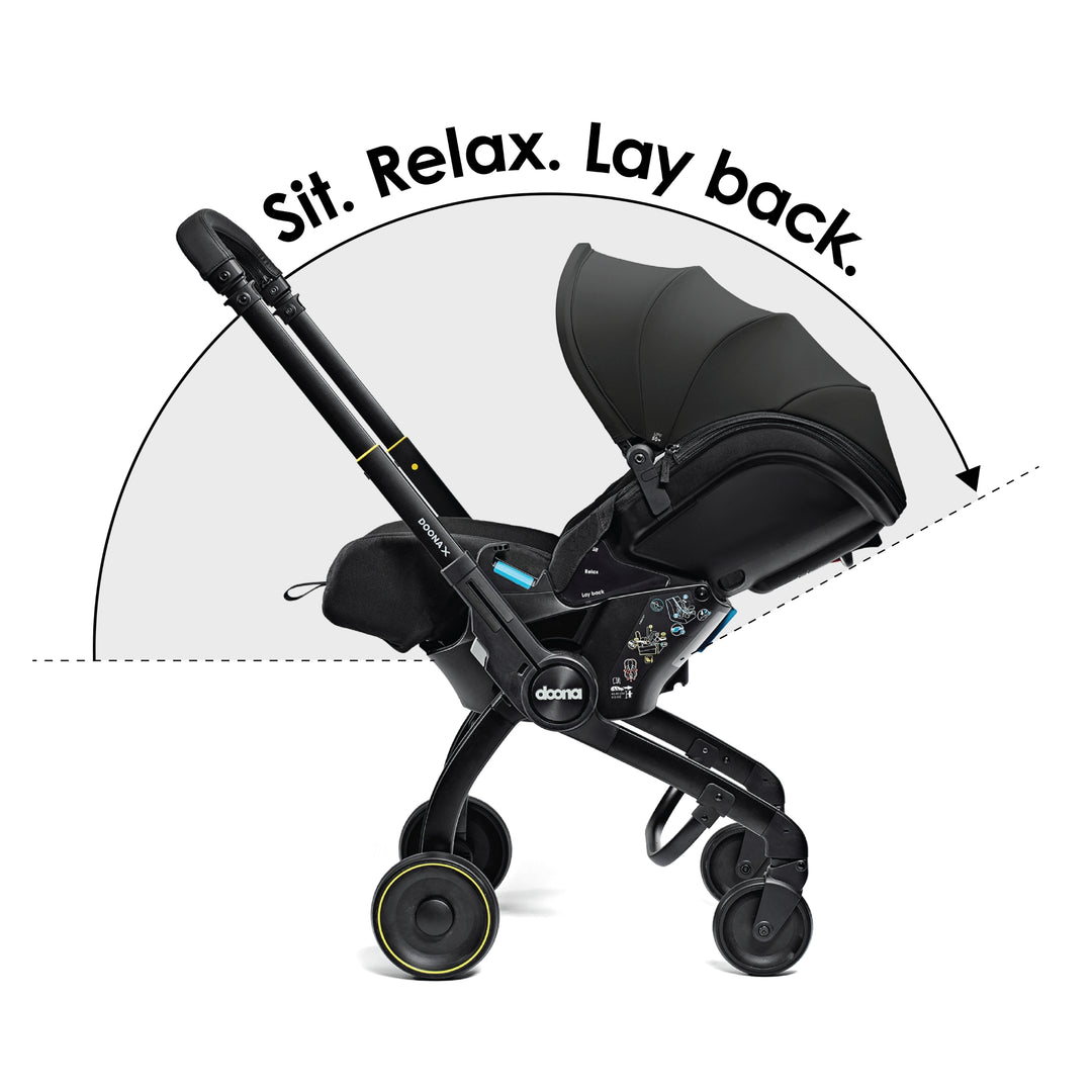 Doona X Car Seat Stroller Nitro Black Baby Nest