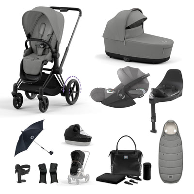 Cybex e-Priam Bundle - Mirage Grey