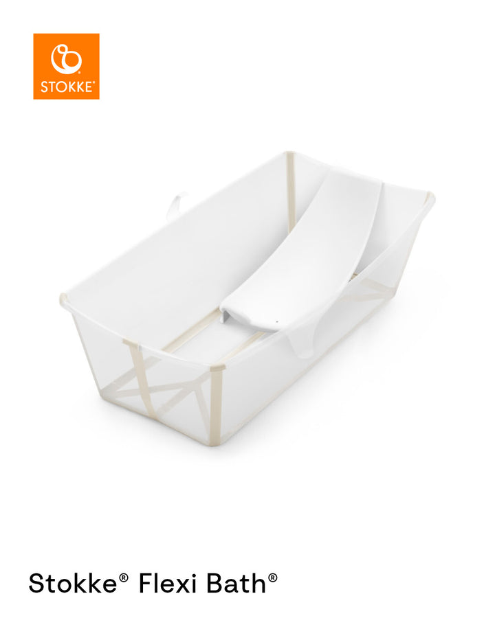 Stokke Flexi Bath & FREE Newborn Support - Sandy Beige