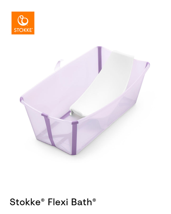 Stokke Flexi Bath & FREE Newborn Support - Lavender