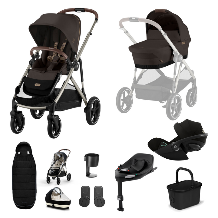 Cybex Gazelle S Cloud G Bundle - Chocolate Brown