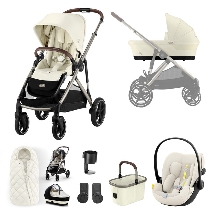 Cybex Gazelle S Cloud G Plus Bundle - Seashell Beige