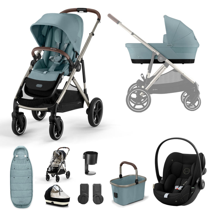 Cybex Gazelle S Cloud G Bundle - Stormy Blue