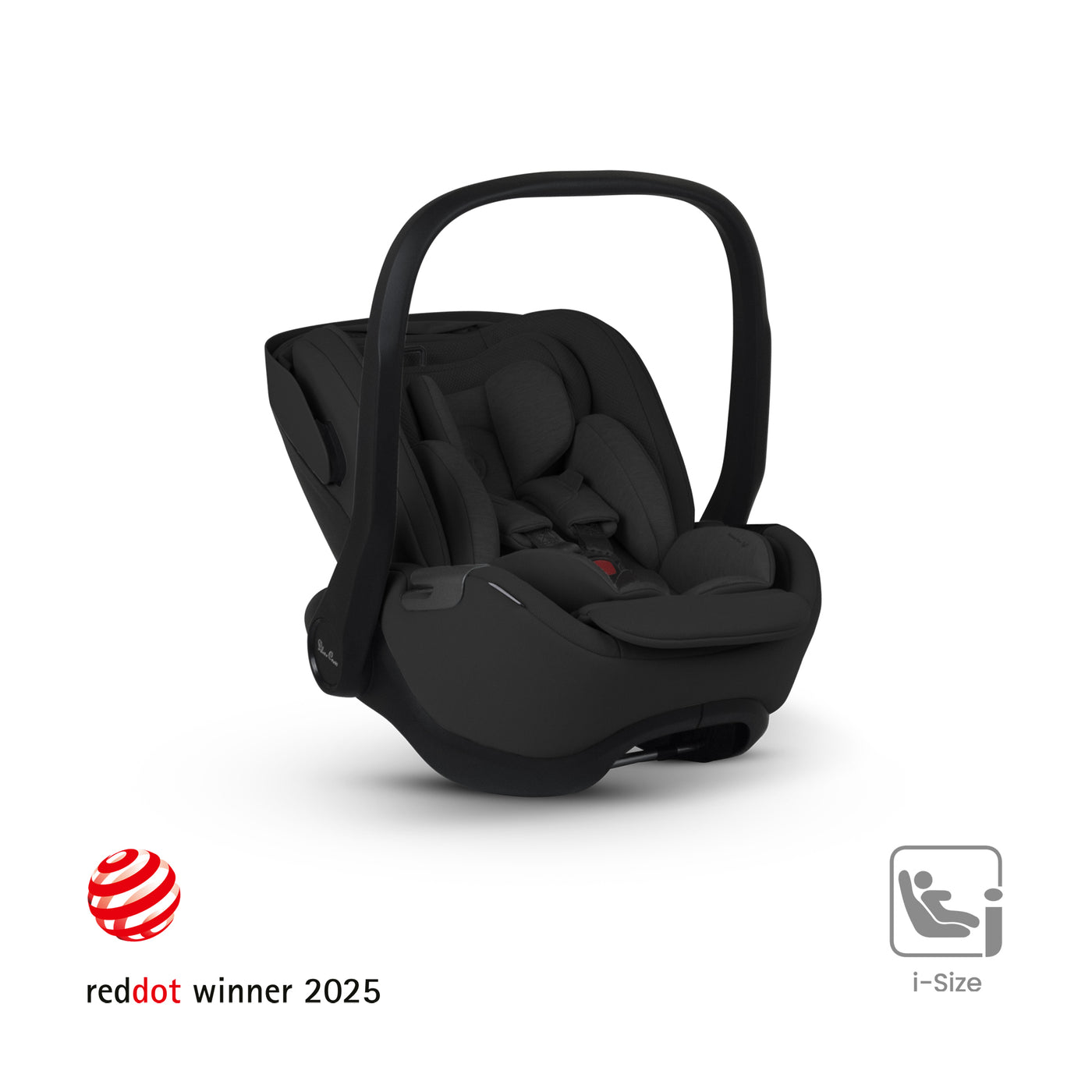 Silver Cross Glide Plus 360 Infant Car Seat and Base - Iconic Black