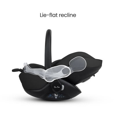 Silver Cross Glide Plus 360 Infant Car Seat and Base - Iconic Black