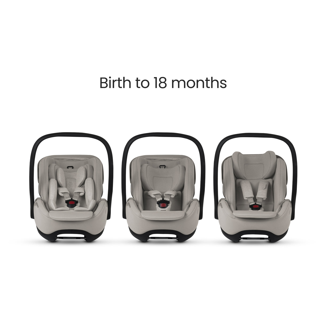 Silver Cross Glide Plus 360 Infant Car Seat - Natural Taupe