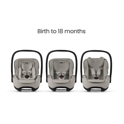 Silver Cross Glide Plus 360 Infant Car Seat - Natural Taupe